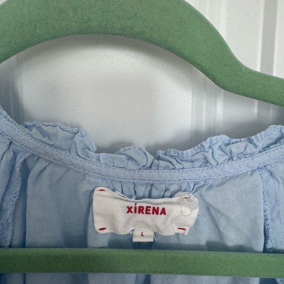 Xirena Jules Blue Top Large - Picture 3 of 3